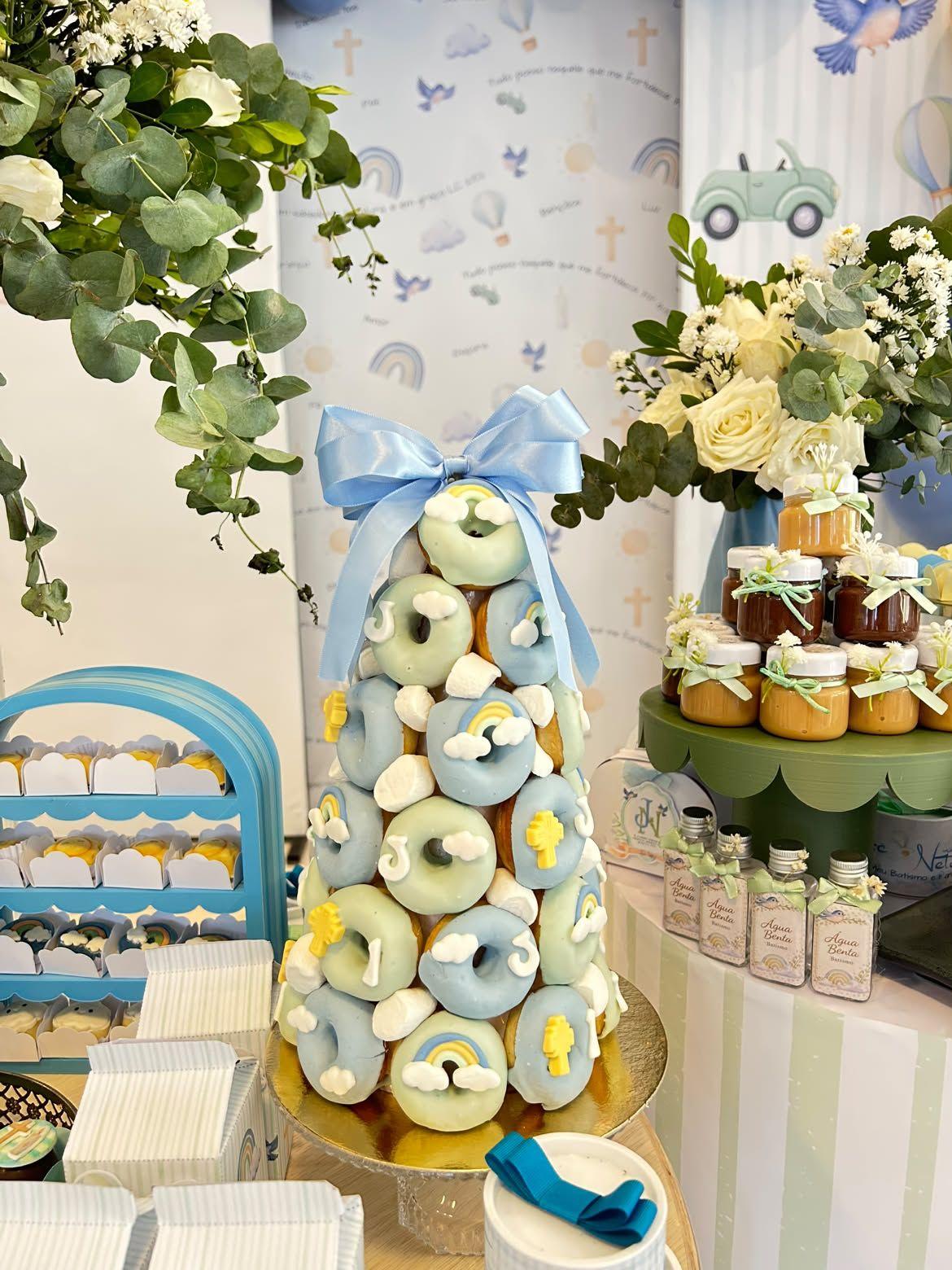 Torre de Cake Donuts Ovolícia